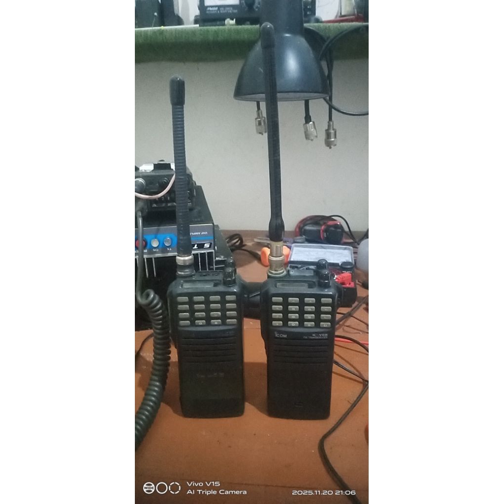 icom v68 minus lcd rusak