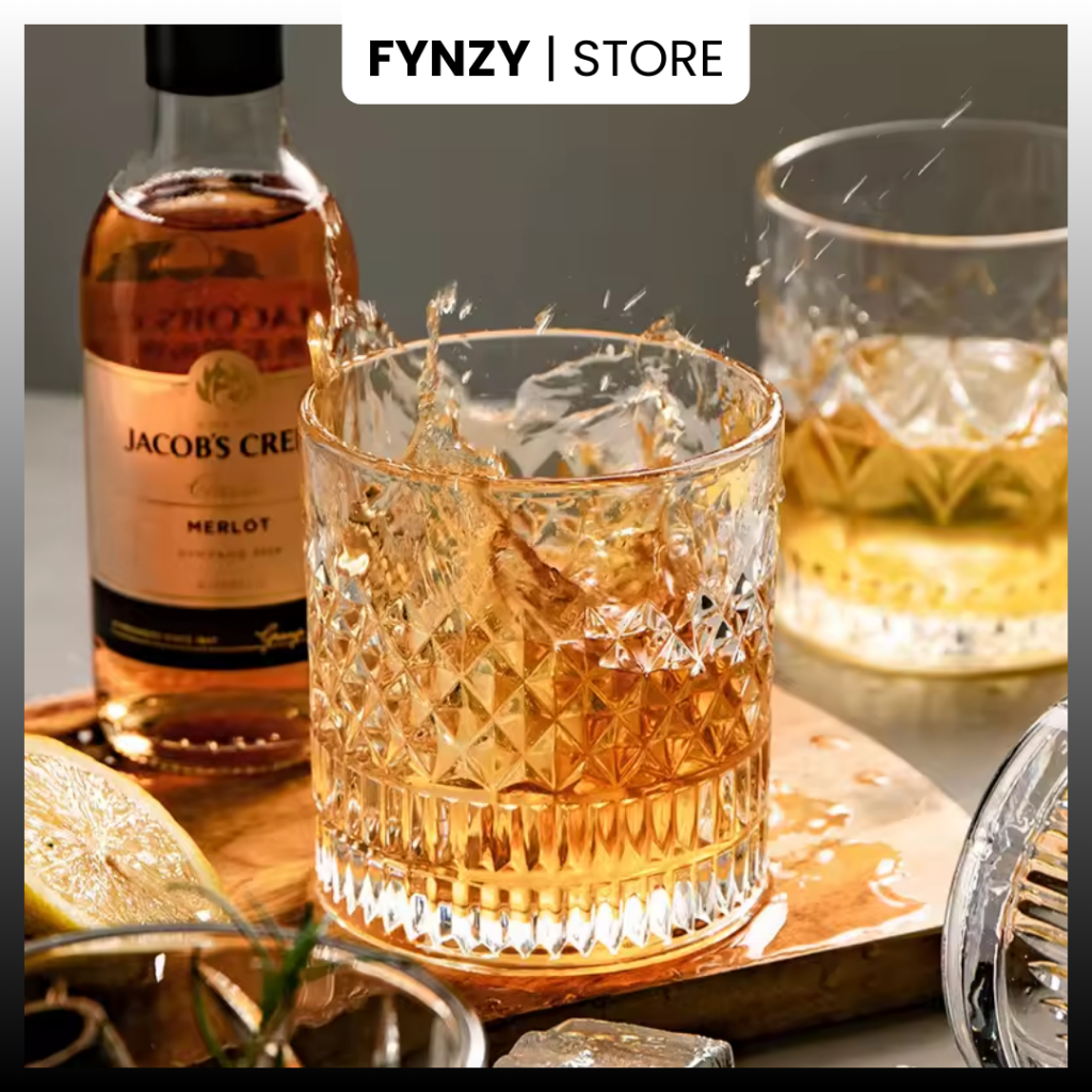 Gelas Wine Cangkir Whiskey Cocktail Mixing Glass Aesthetic Gelas Pitcher Bar Mocktail Kaca Import