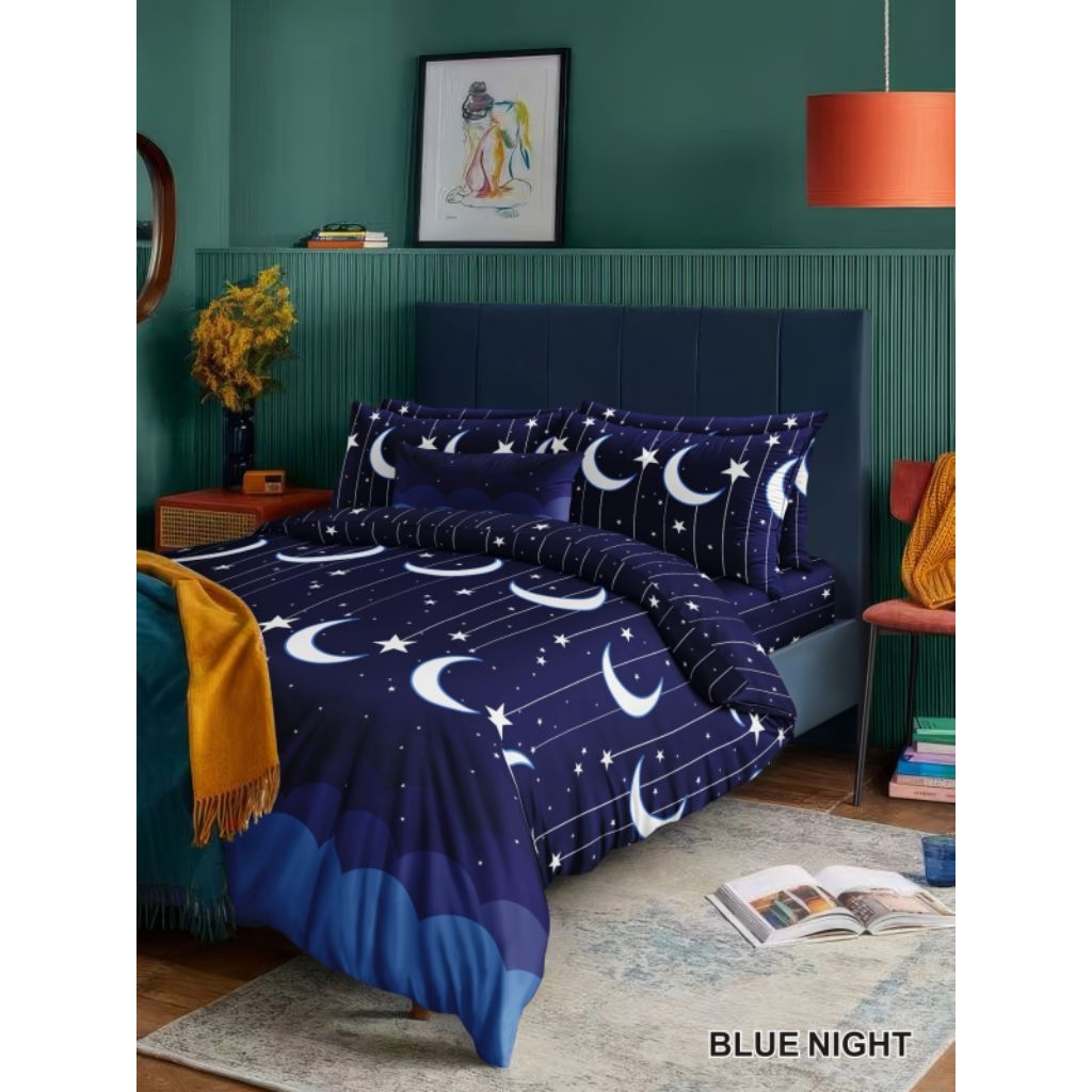 Sarung Kasur Resleting motif karakter dan polos ukuran 200x200,180x200,160x200,120x200,90x200 sarung