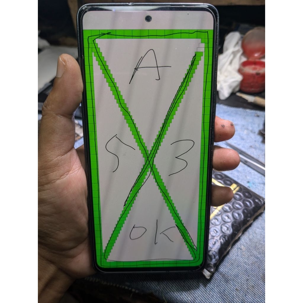 Lcd samsung A53 5G original copotan