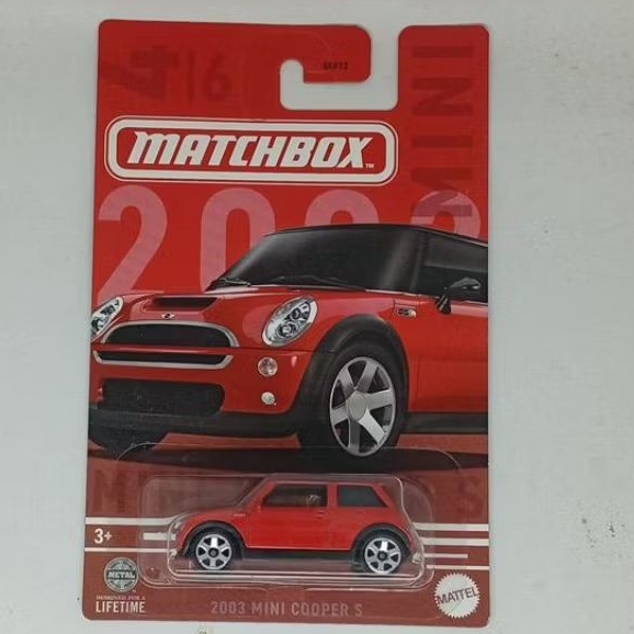 Matchbox Seri Mini Cooper 2003 Mini Cooper S
