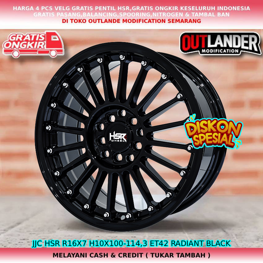 Velg ring16 velg mobil Rush| Alphard| Vellfire| Camry| Auris| Xpander| dll velg hsr jjc R16