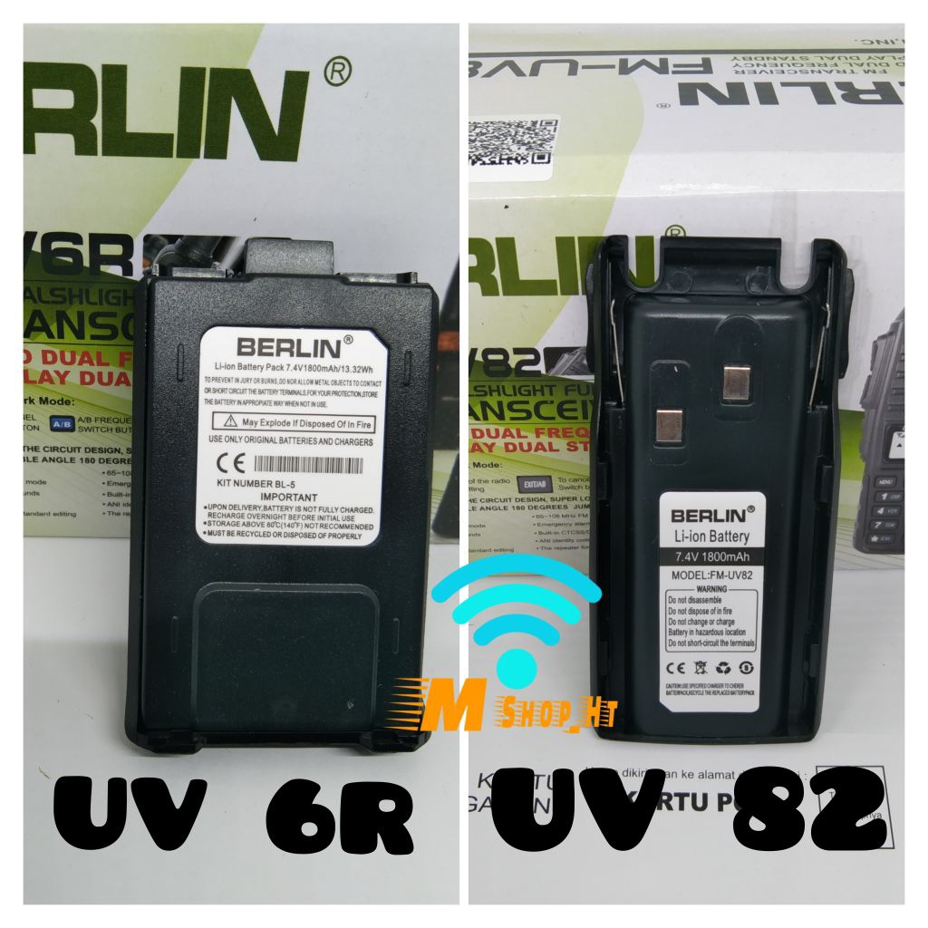 Batre HT Berlin UV 6R Berlin UV 82 original