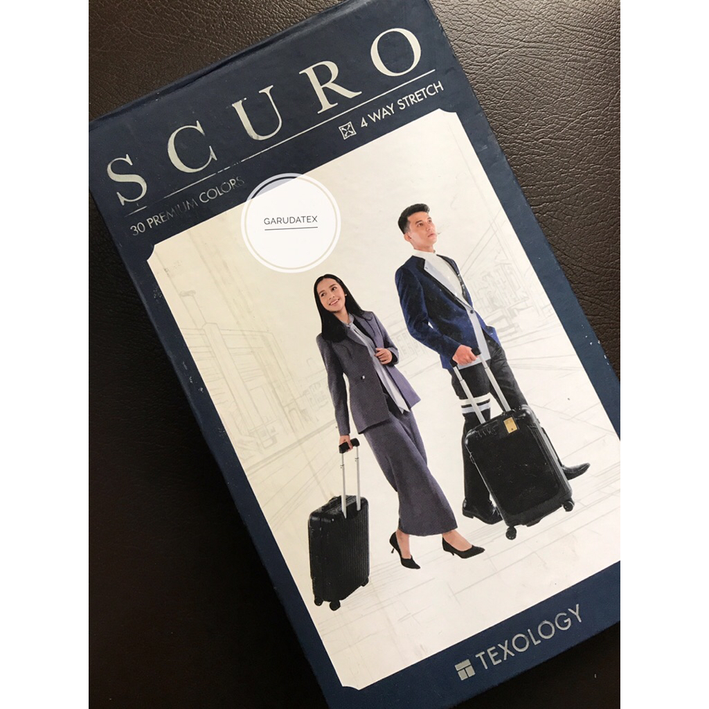 Scuro (harga per 10cm) - Kain celana, kain seragam polri, kain seragam kejaksaan, kain seragam TNI, 