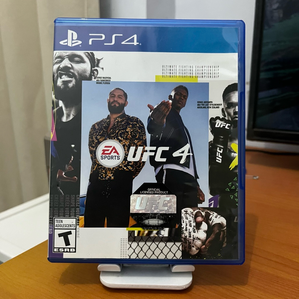 ufc 4 ps4 disc playstation4 kaset ps bd ufc4