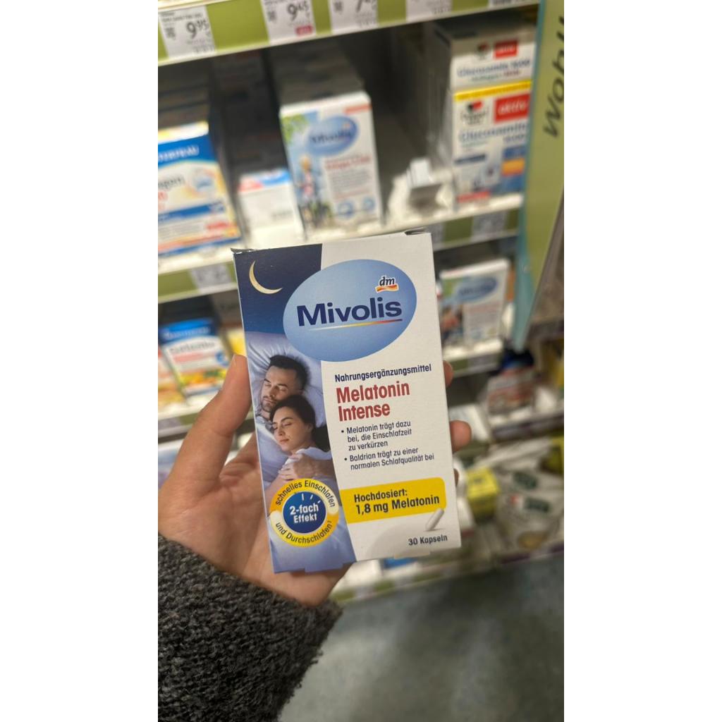 Mivolis Melatonin Plus Schlaf-Komplex 32 Kapseln, 16 g | Mivolis Melatonin Plus Sleep Complex 32 kap