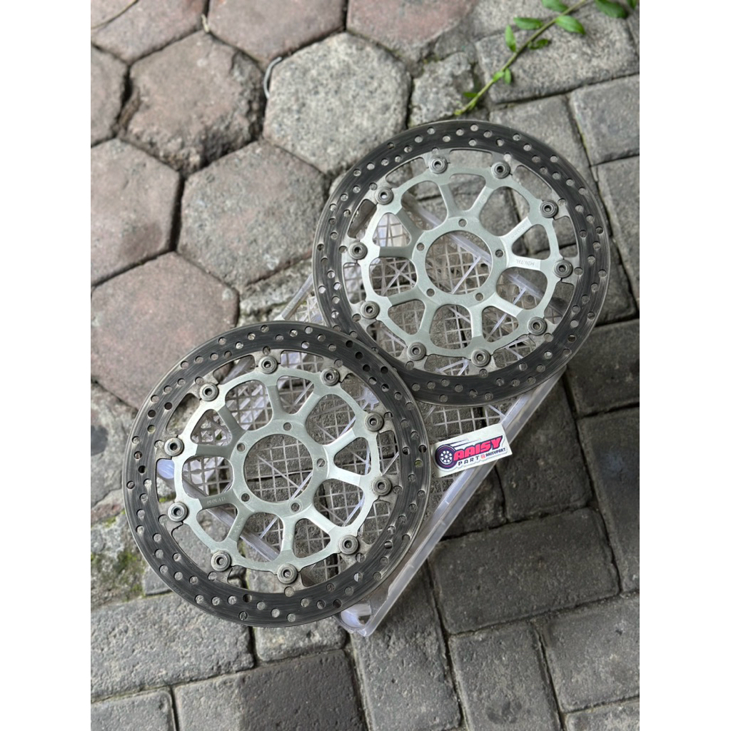 DISC BREMBO DUCATI EVO SILVER ORIGINAL COPOTAN MOGE DUCATI