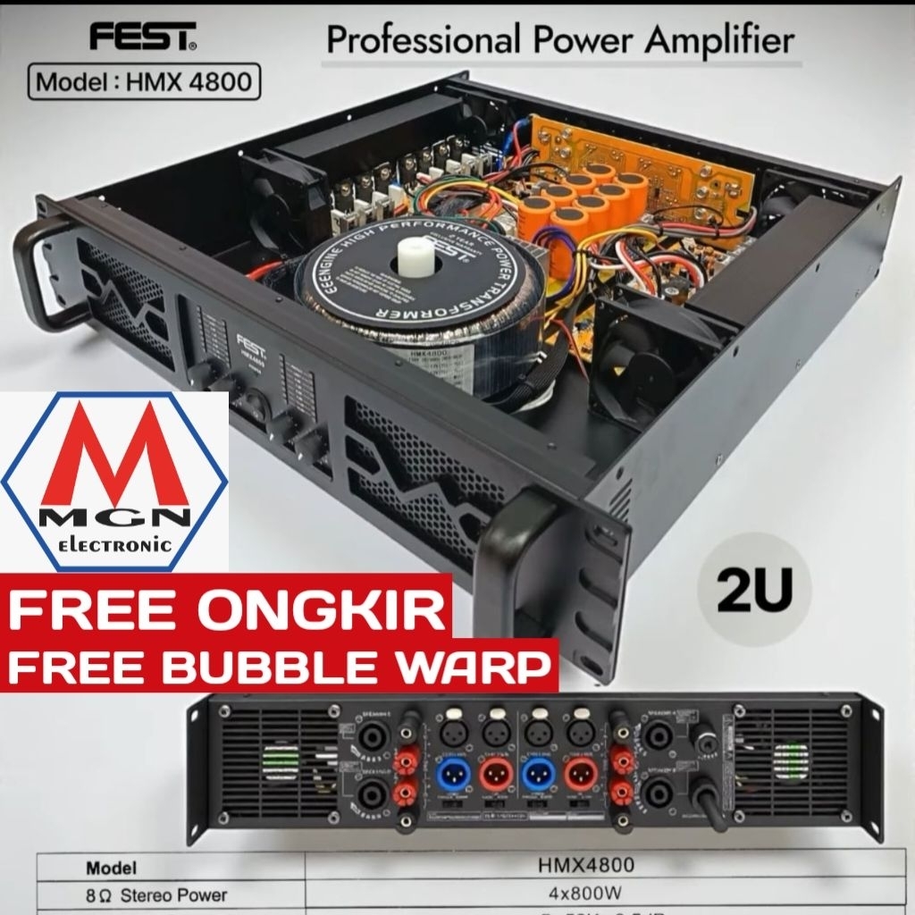 FEST HMX 4800 POWER FEST HMX4800 ORIGINAL