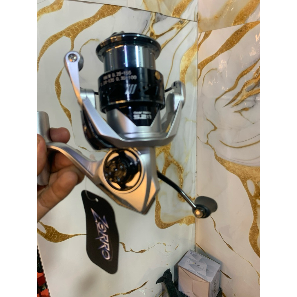 Reel bc zorro longcasting dan spining power handle ironman dan angle salt water ph