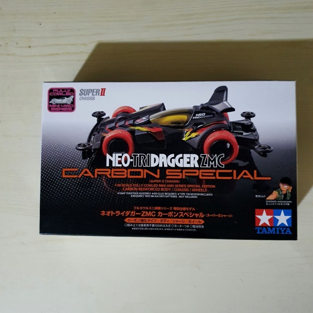 Tamiya 95508 Neo Tridagger ZMC Carbon Spesial Ori Tamiya