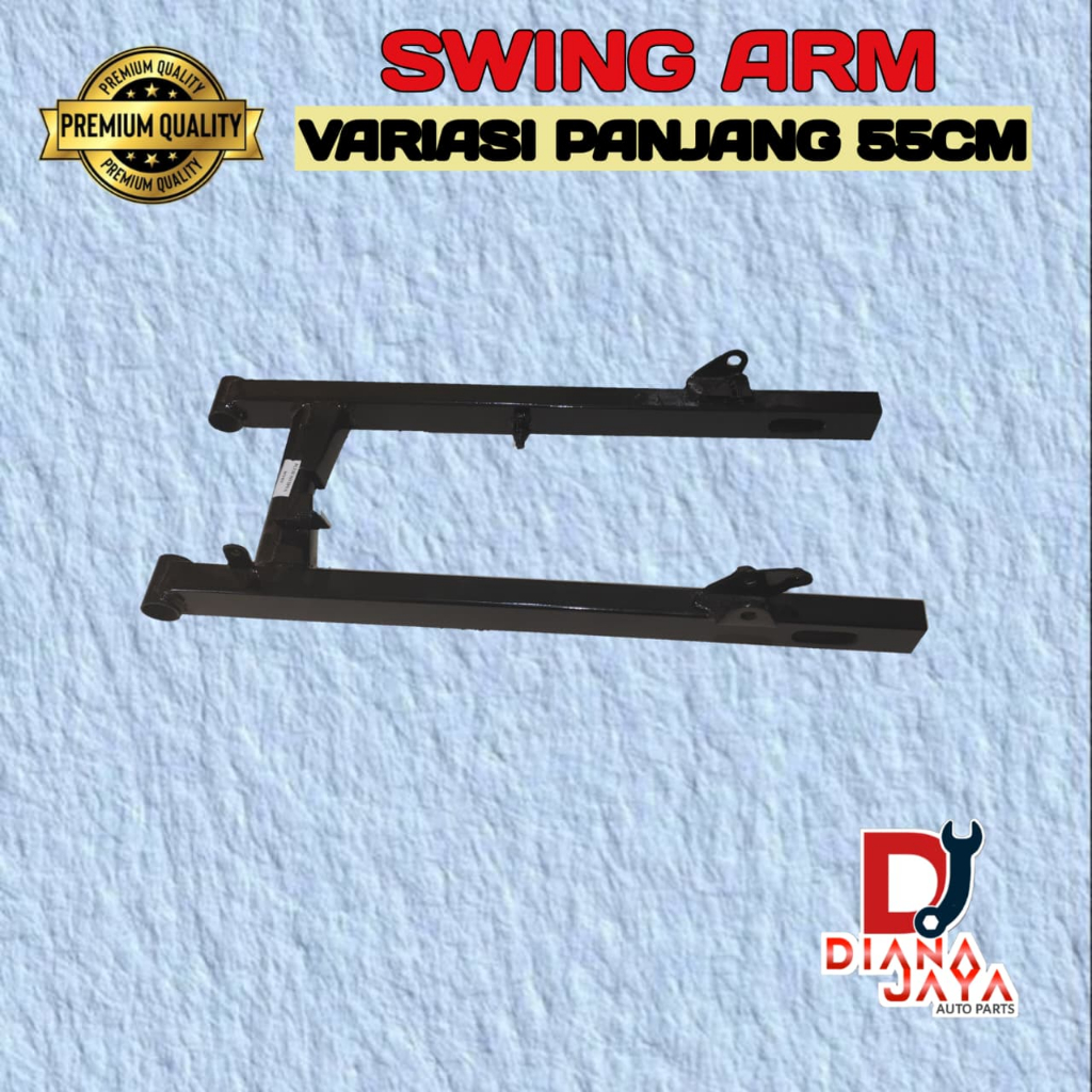 ARM CUSTOM LONG ARM JUPITER VEGA PANJANG 55 CM BAHAN TEBAL