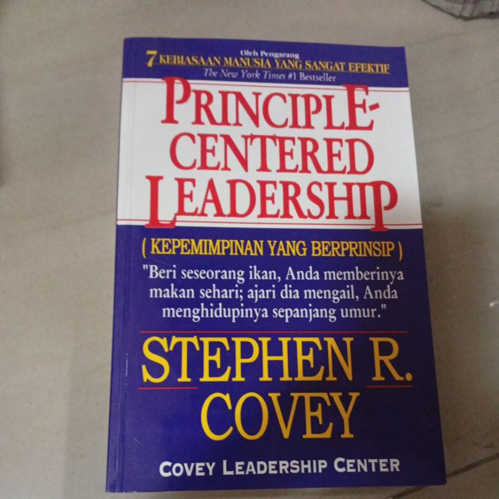 Principle Centered Leadership