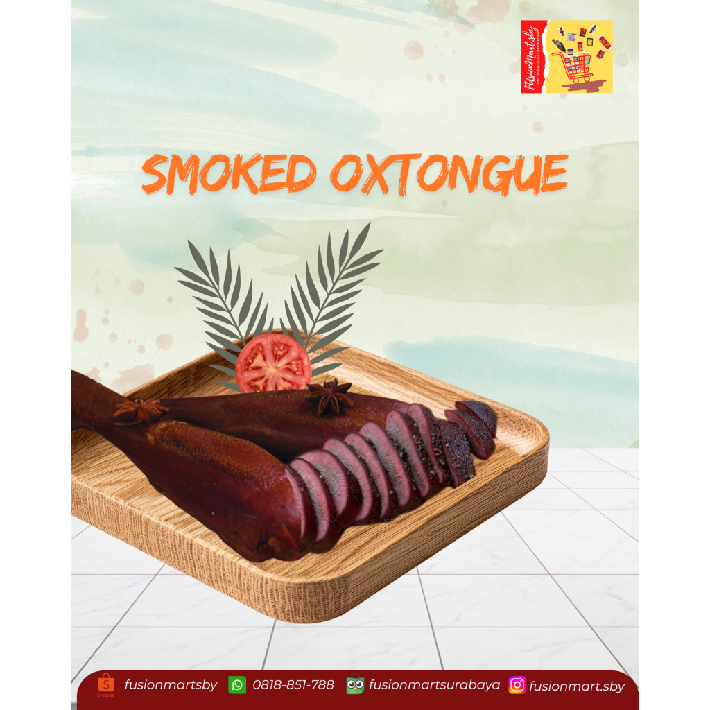 Smoked Oxtongue/ Lidah Sapi Asap