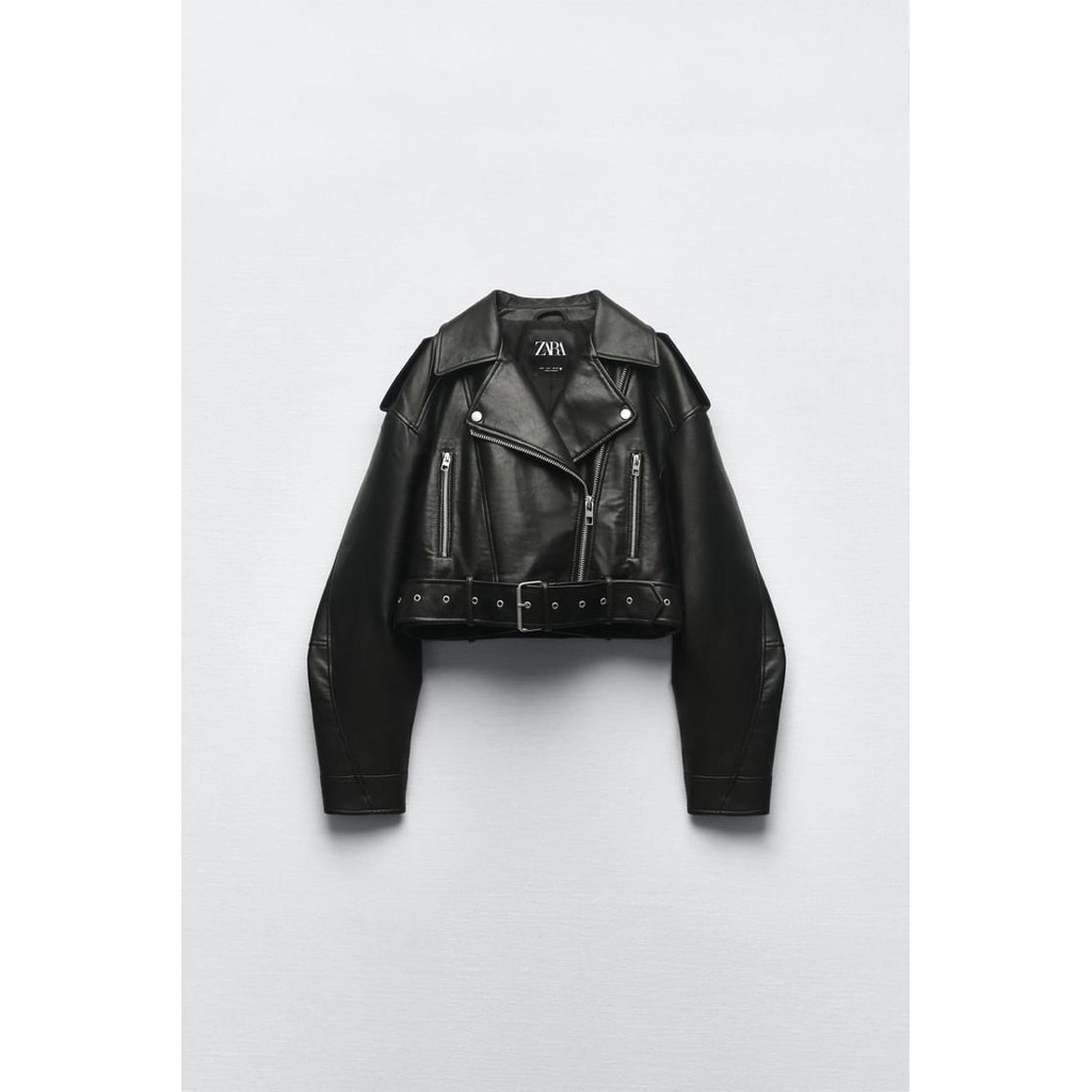 Jacket kulit ZARA