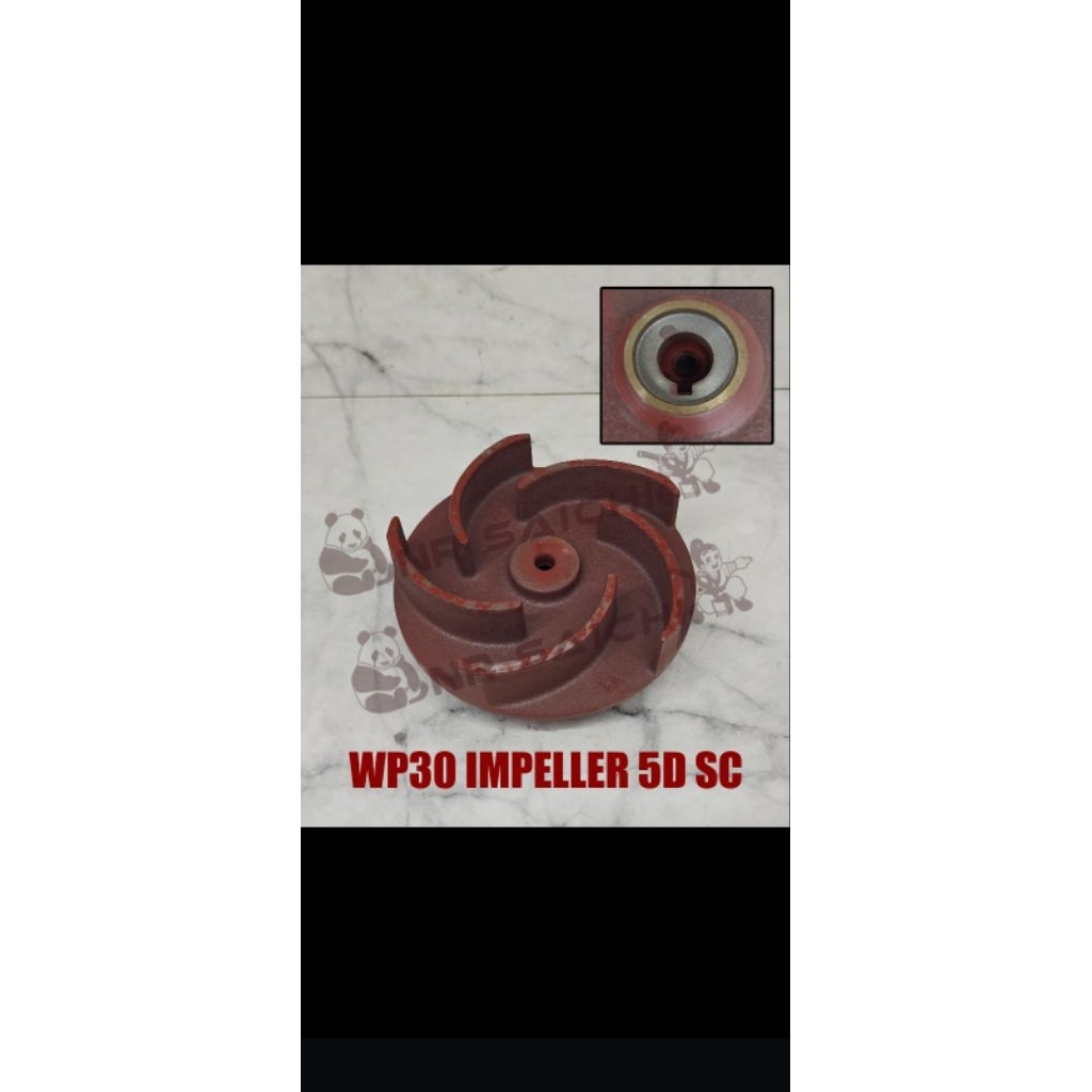 impeler/baling2 3" daun 5 pompa desel alkon