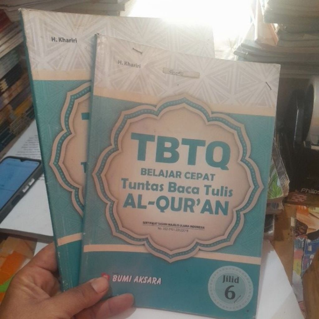 BUKU BTQ / BELAJAR CEPAT TUNTAS BACA TULIS AL-QUR'AN KELAS 6 PENERBIT BUMI AKSARA