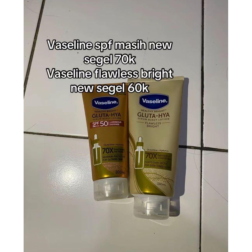 handbody vaseline spf