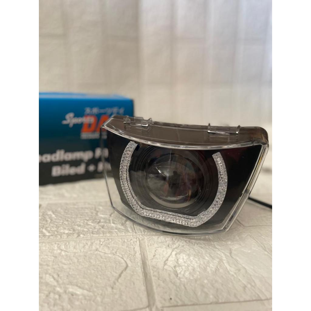 BILED FIZ R LAMPU BILLED FIZR DAY DAYMAKER BILED FIZ LAMPU DEPAN LED NYALA RGB BY SPORTSDAY