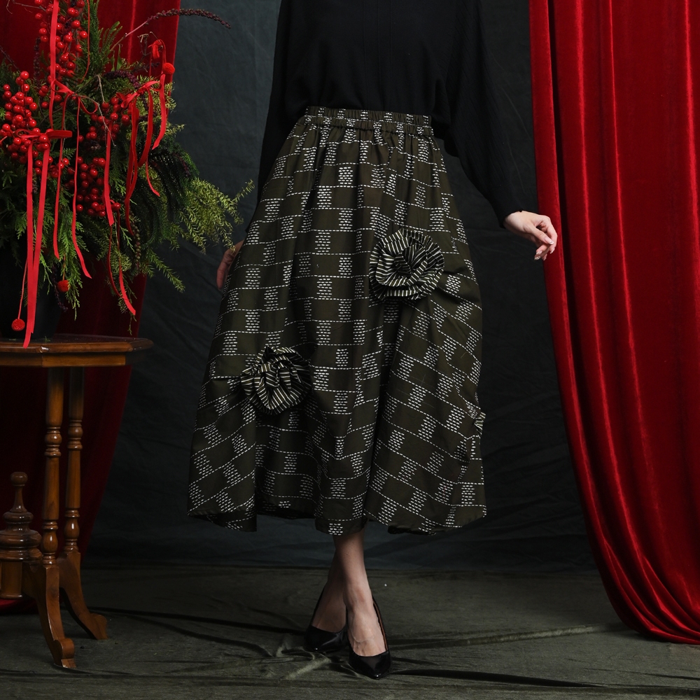 NONA RARA - Rasti Skirt Garut P0619, Rok batik wanita modern