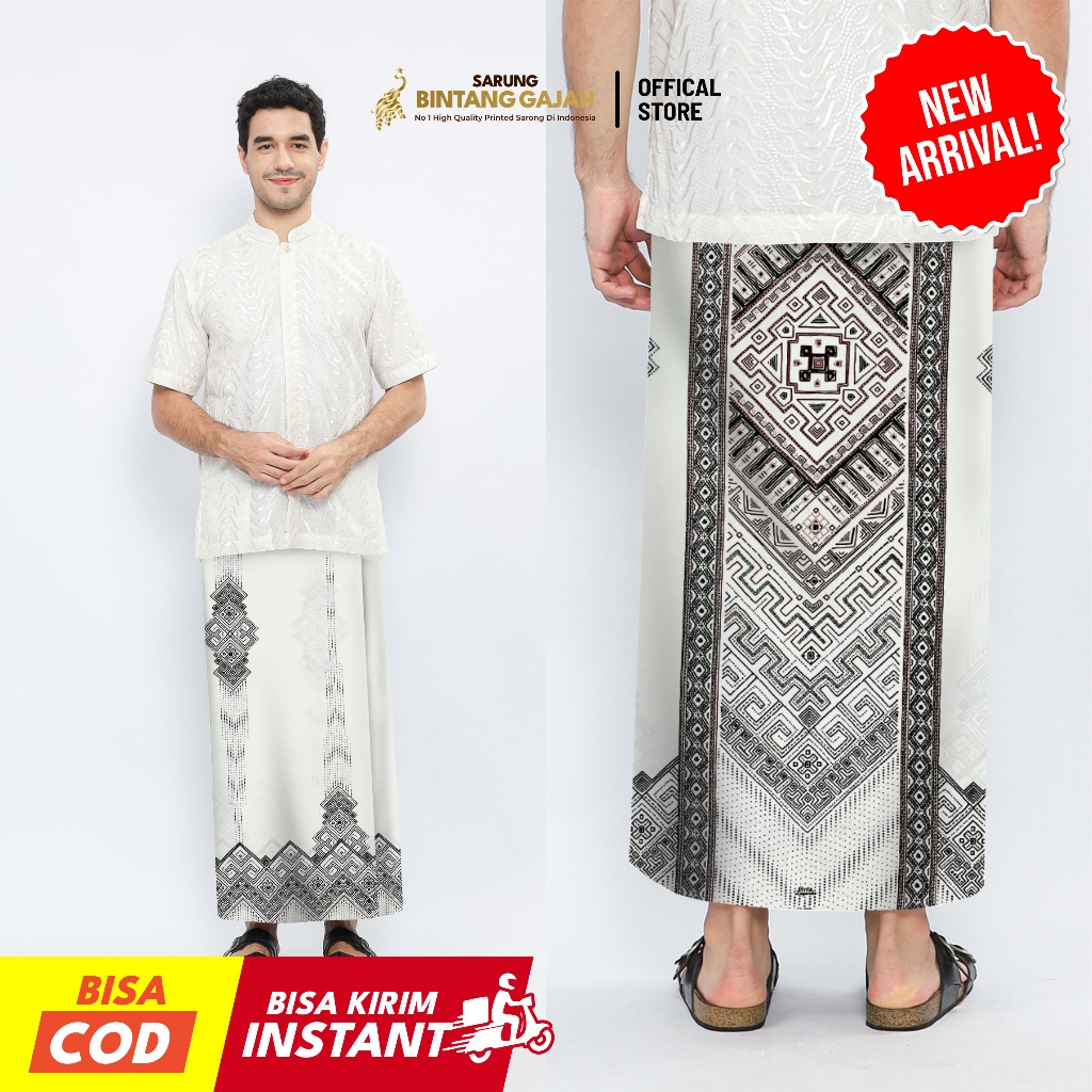 Sarung Bintang Gajah Onta Legenda XS 8368 NISKALA Motif Ornamen Simple Modern