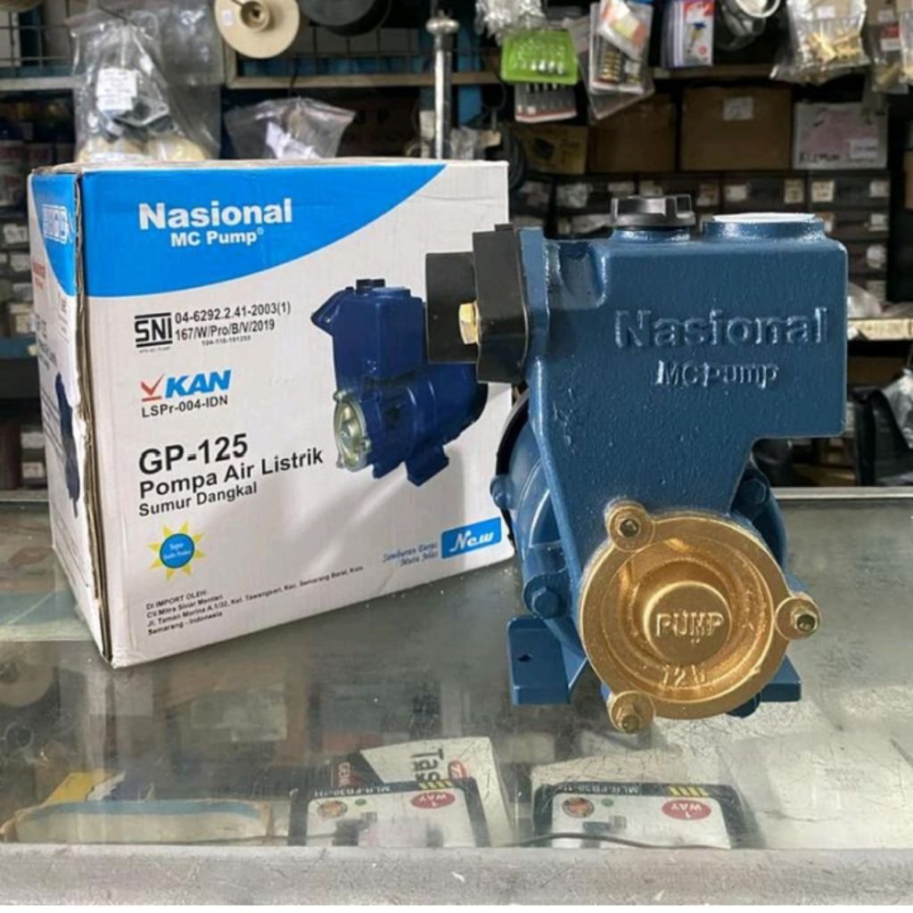 POMPA AIR SUMUR DANGKAL NASIONAL GP-125 125watt