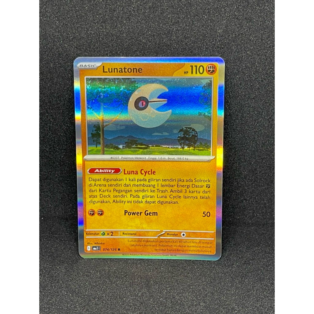 STAPLE Lunatone Solrock Dragapult Makuhita Dreepy Tcg Pokemon Original