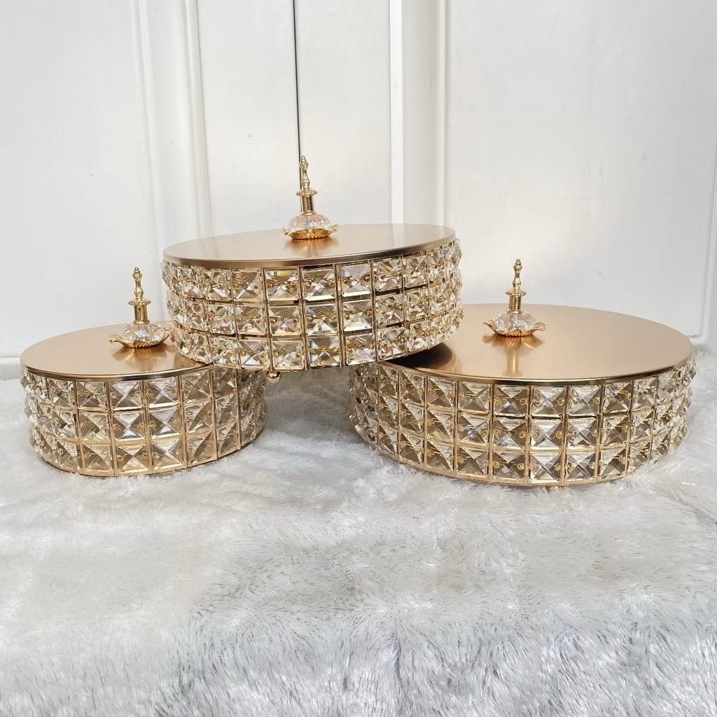 Toples Kristal Metal Candy Box Toples bosara