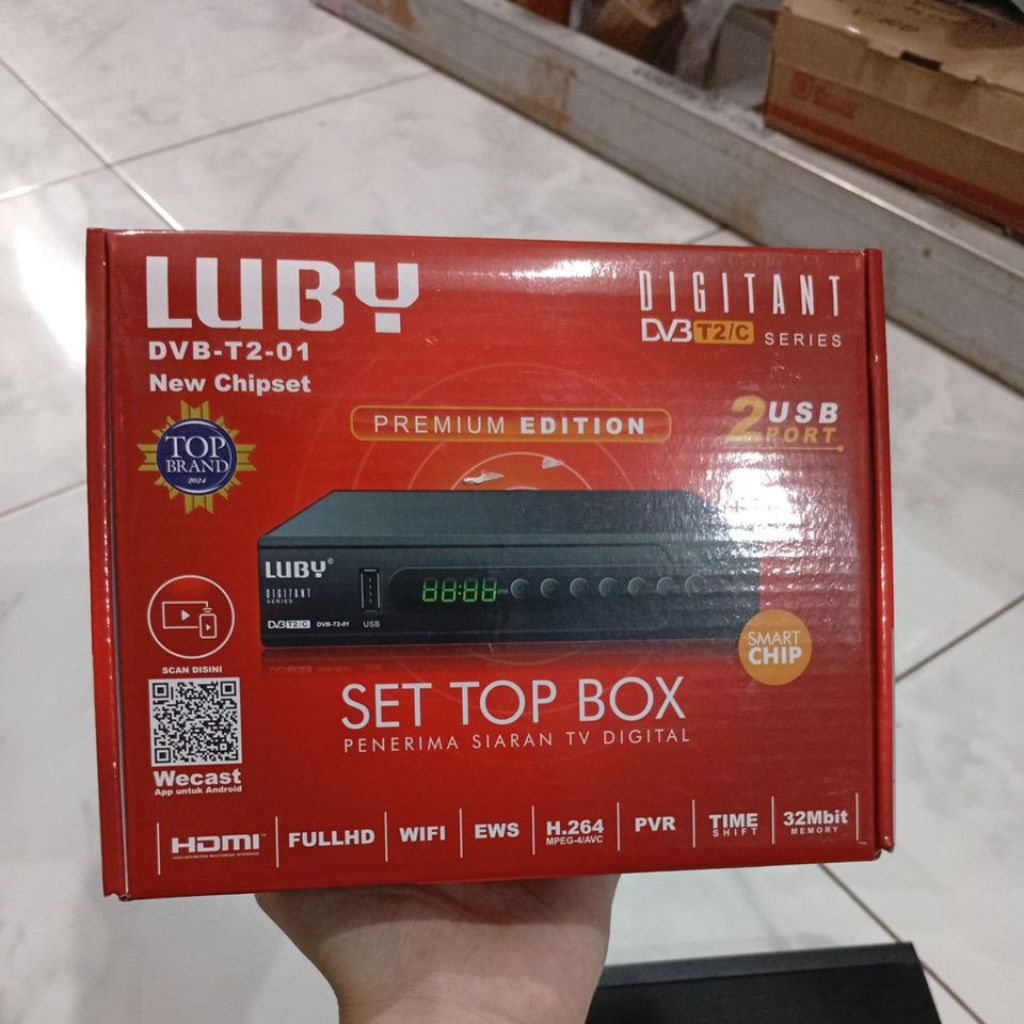 Set Top Box LUBY stb luby premium edition DVB t2 stb luby