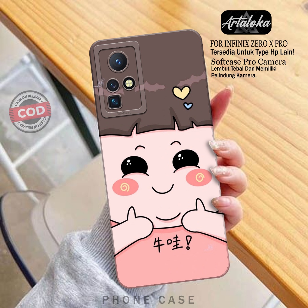 Case Hp Infinix Zero X/Zero X Pro Fashion Case Kartun Softcase Infinix Zero X/Zero X Pro Silikon TPU