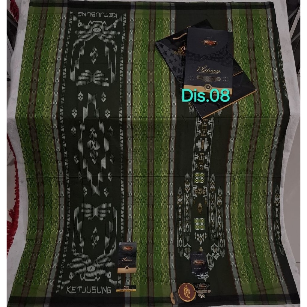 Sarung KETJUBUNG PLATINUM Mercerized Type GSI TIS DIS DPK Mix GOLD