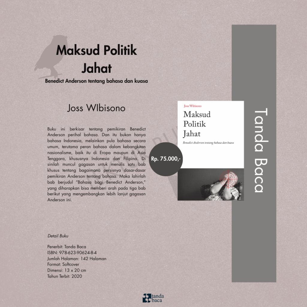 Maksud Politik Jahat by Joss Wibisono