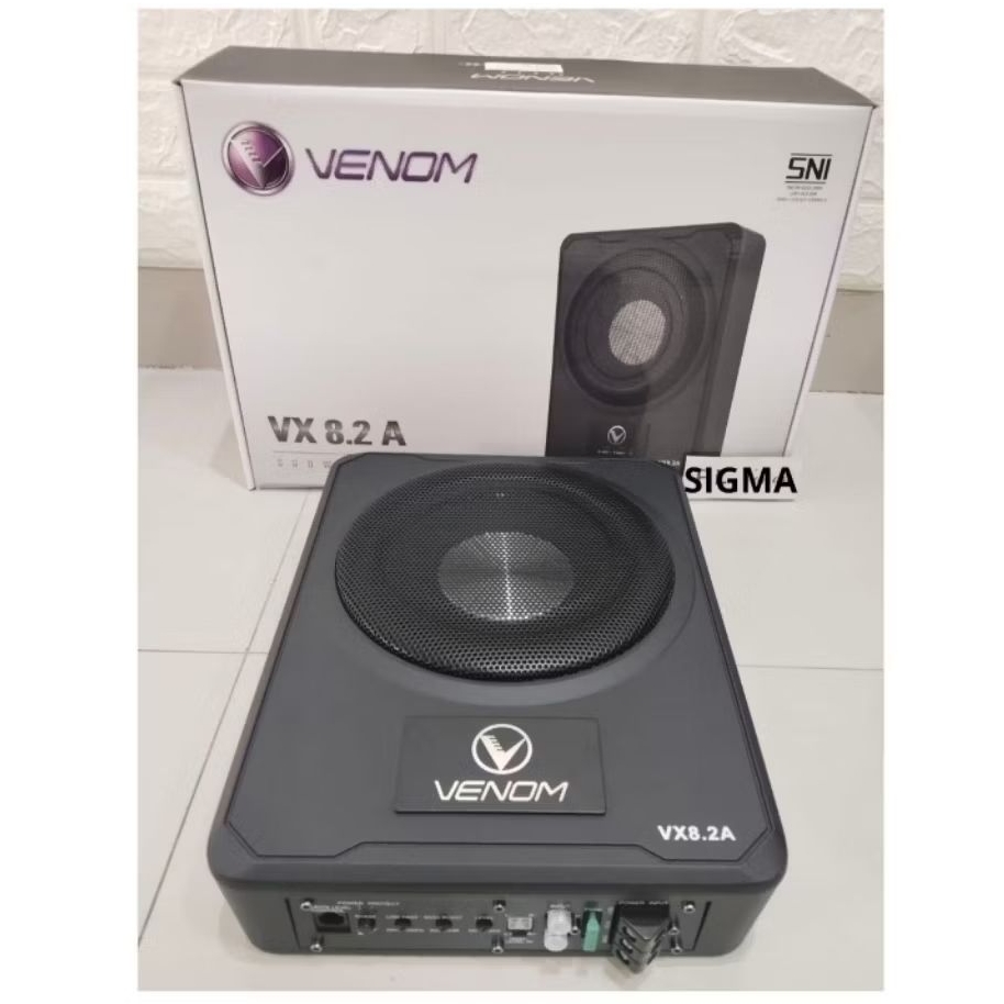 Subwoofer kolong VENOM VX8.2A Basstube kolong 8inch aktif