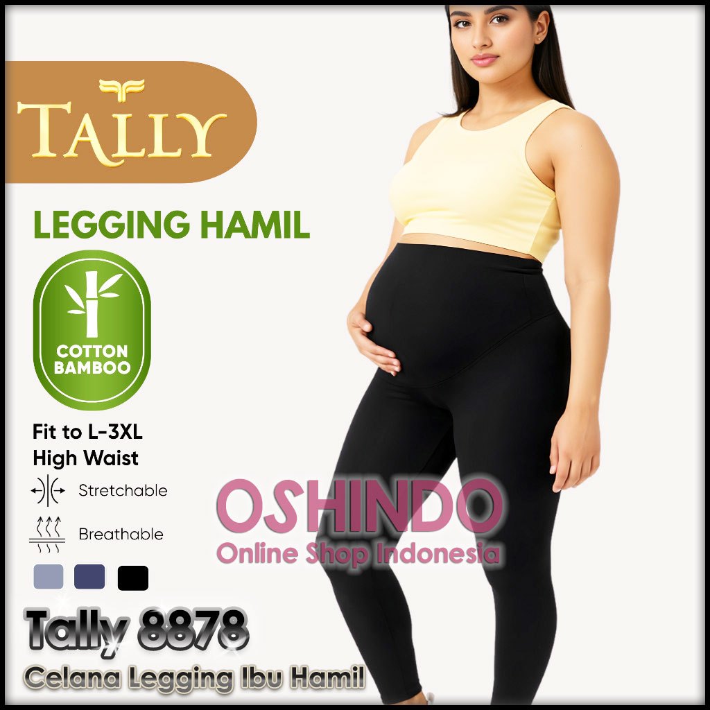 Celana Legging Wanita Hamil Tally 8878 8868 8851