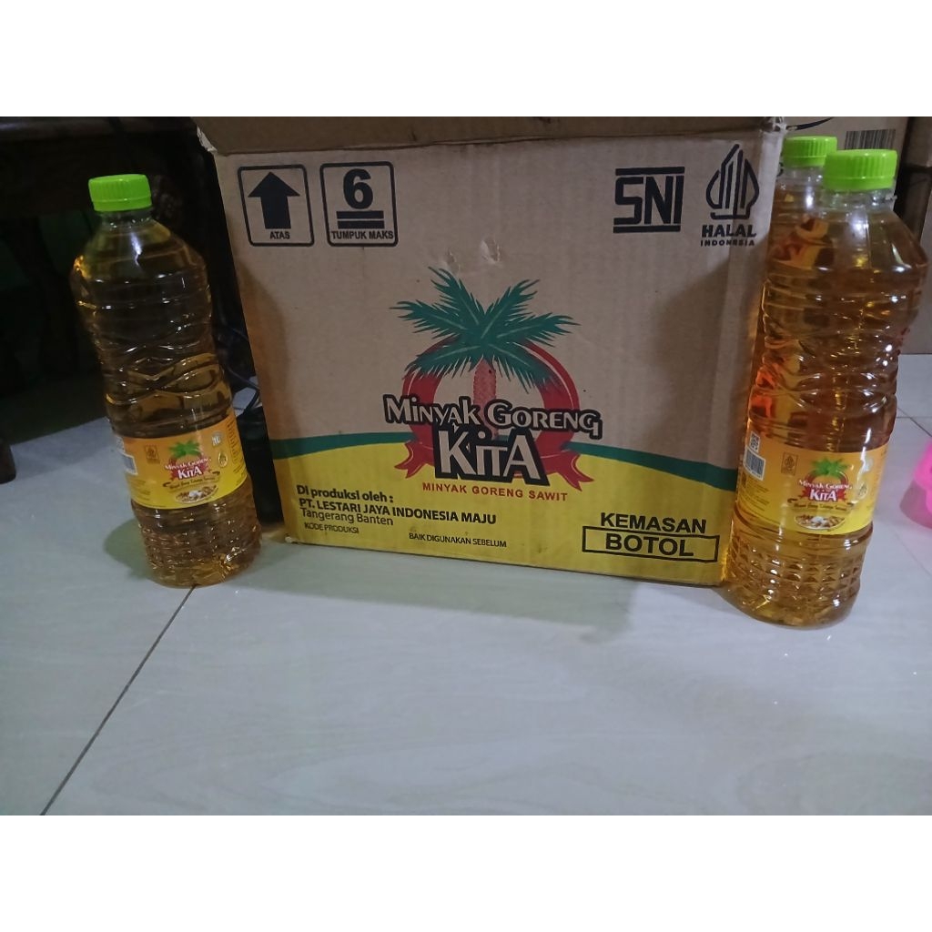 minyak goreng kita.. 1 liter