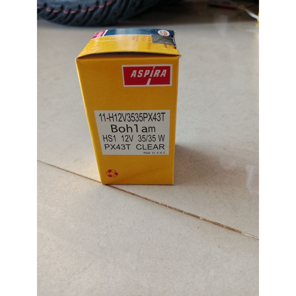 Bohlam Lampu Depan Aspira Scoopy Vixion