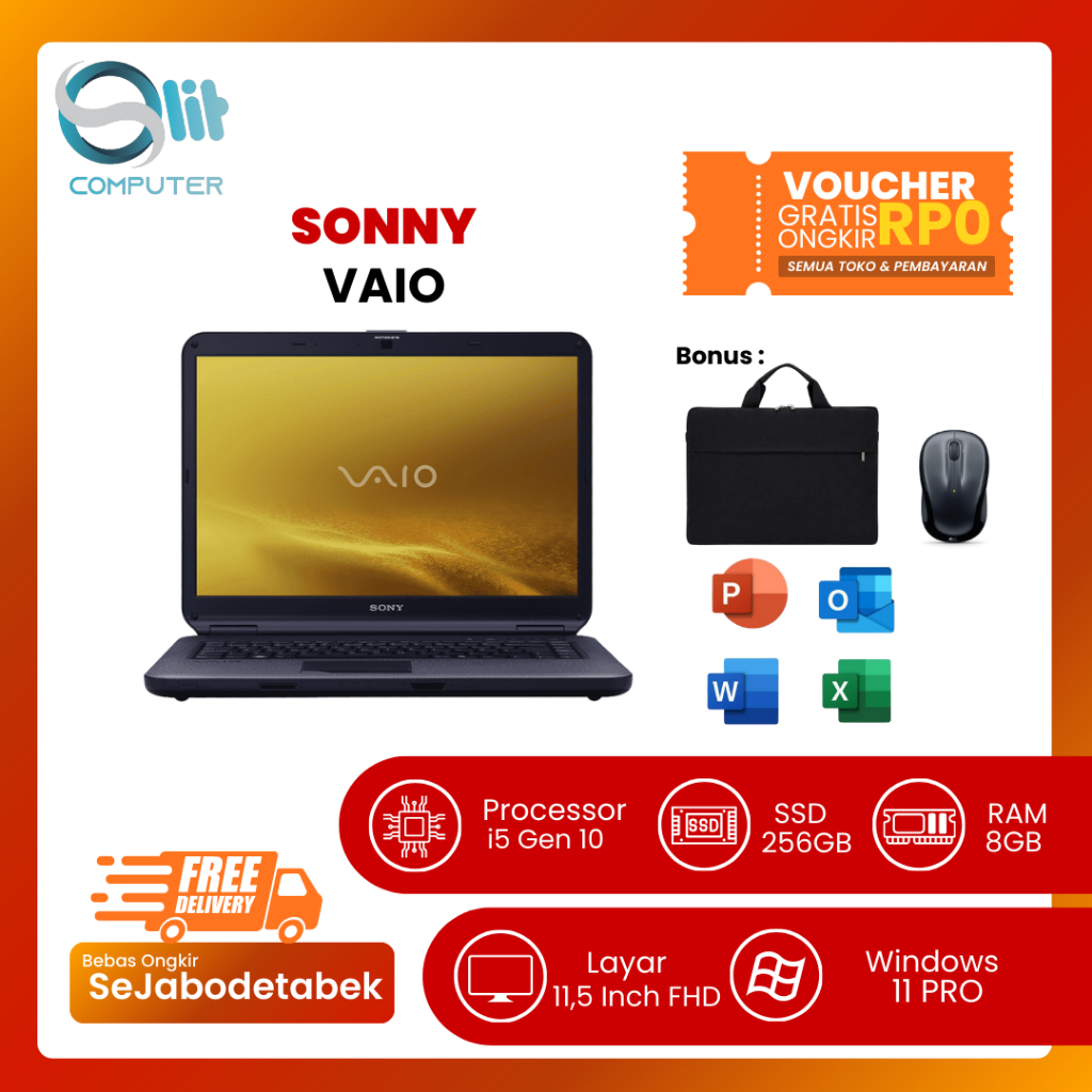 Sony Vaio VJPJ 13 | i5-1035G1 | 8GB | SSD 256 | 13” FHD
