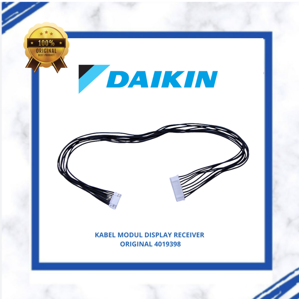 KABEL MODUL DISPLAY RECEIVER INDOOR AC DAIKIN FTC15NV14 FTC20NV14 FTC25NV14 ORIGINAL 4019398 BARU