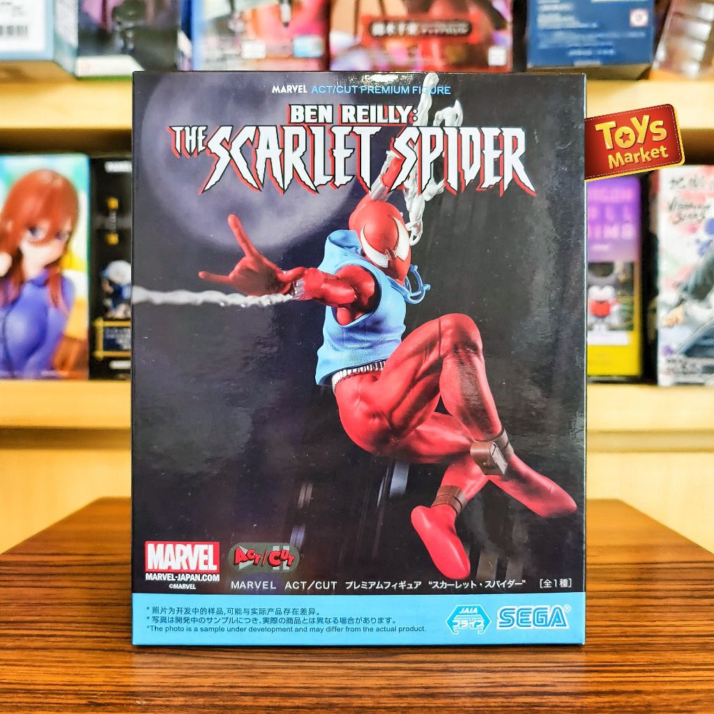 SEGA MARVEL ACT/CUT Premium Figure - Scarlet Spider