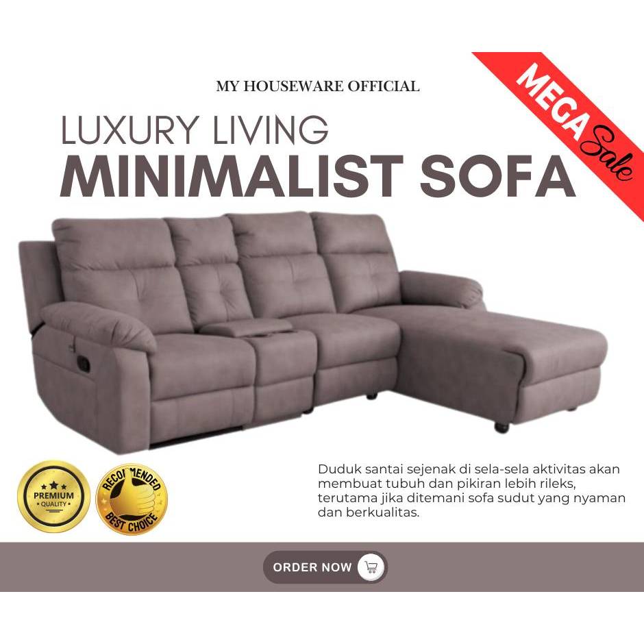 BONUS MEJA TAMU  SOFA TAMU CLASSIC TITOV | SOFA MINIMALIST TITOV | SOFA SECTIONAL RECLINER TITOV | O