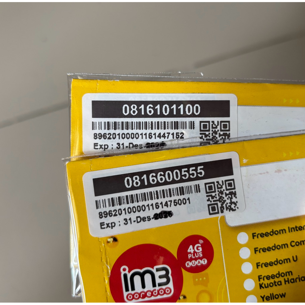 PERDANA IM3 10 DIGIT NOMOR LANGKA