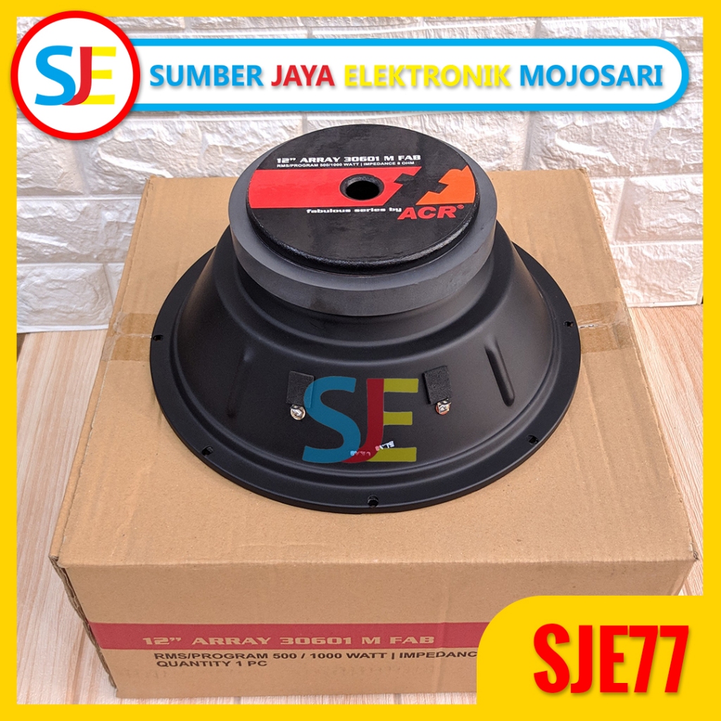 Speaker ACR Fabulous 12 inch 30601 Body Vacum (Rangka Tutup) / Speaker ACR Fabulus Array 12" 3060