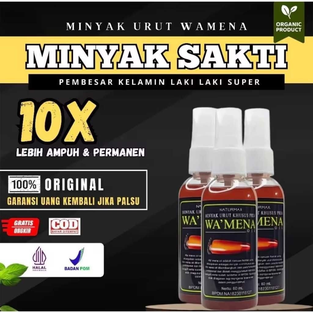 WAMENA OIL / MINYAK OLES KHUSUS PRIA TANPA EFEK SAMPING