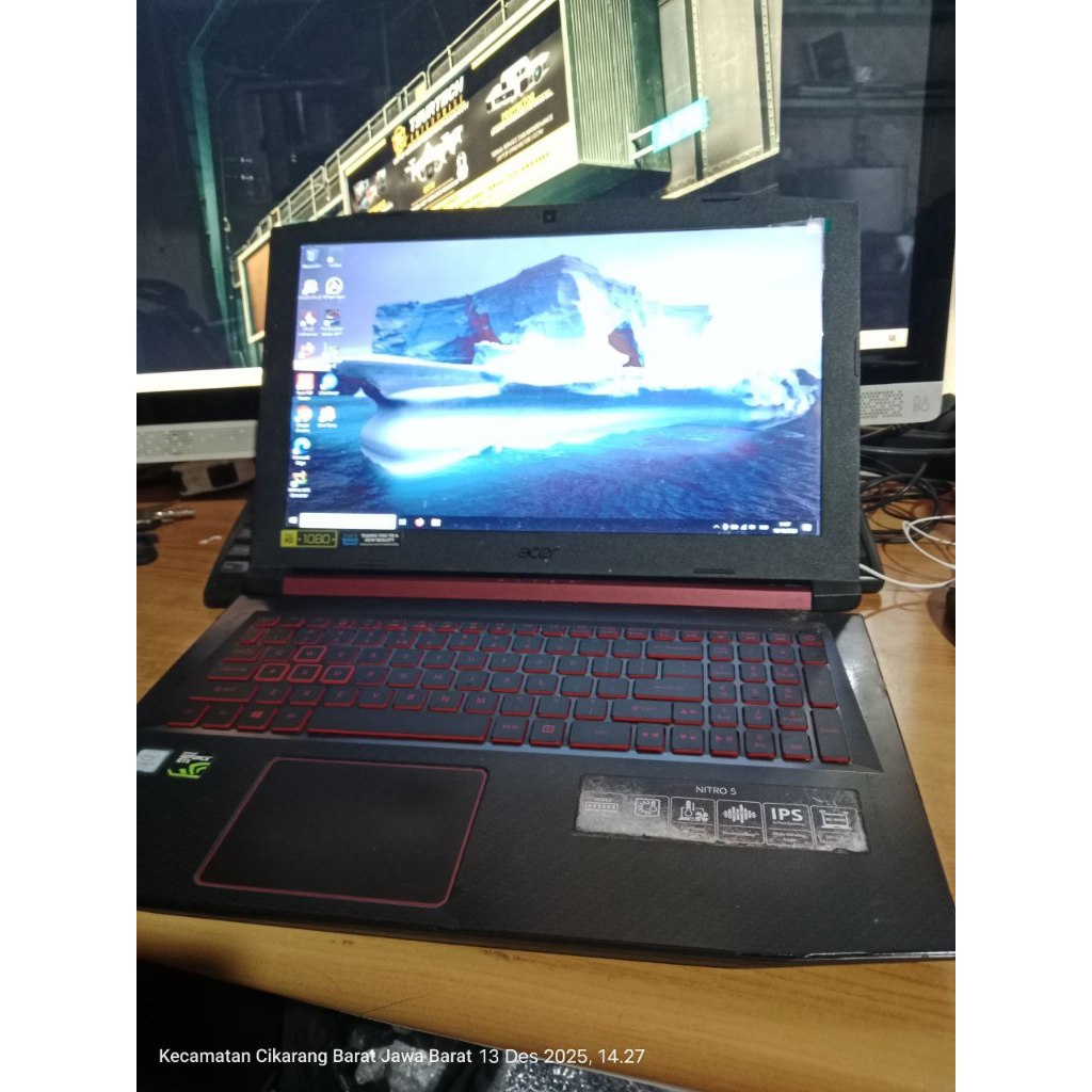 Jual Laptop Second NVIDIA Acer Nitro AN515-52