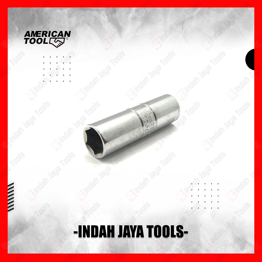 AMERICAN TOOL Mata Kunci Sok Busi 14 mm Livina Bajaj XMAX