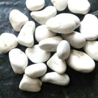 batu putih besar 1kg batu aquarium hiasan taman hiasan pot tanaman