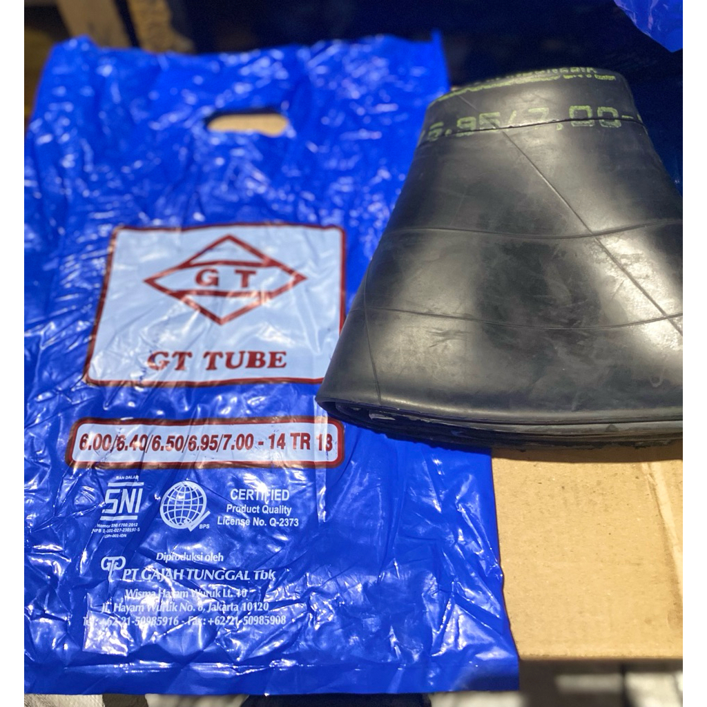 Ban Dalam Mobil GT Gajah Tunggal 600/640/650/695/700 - 14 TR 13 (Ring 14)