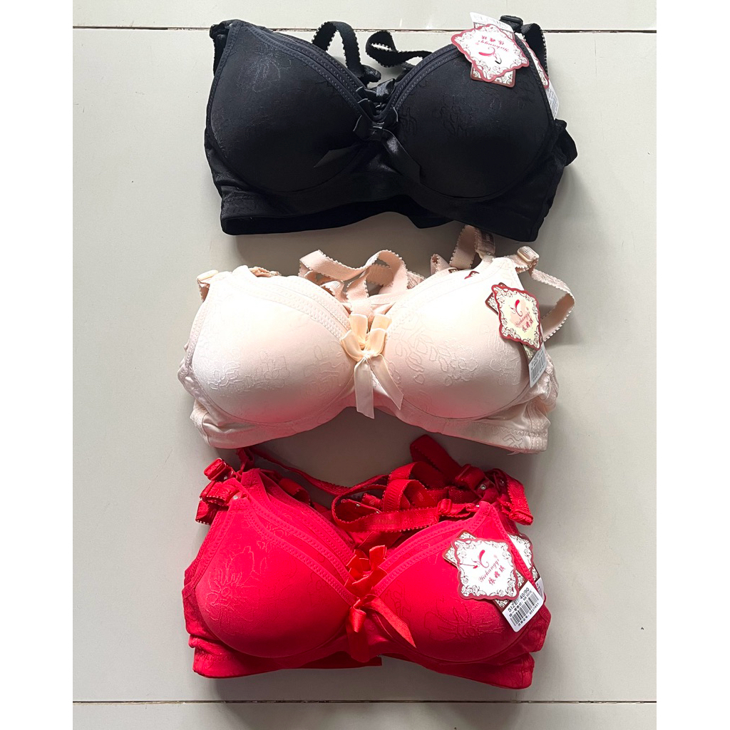 GROSIR 6pcs Bra YICHANGGI/Bra Tanpa Kawat/Bra Kait 3