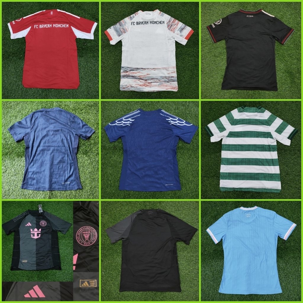 JERSEY BOLA PLAYER ISSUE PI LIGA JERMAN PRANCIS BELANDA HOME AWAY 3RD 2025 2026 BAYERN MUNCHEN PSG A