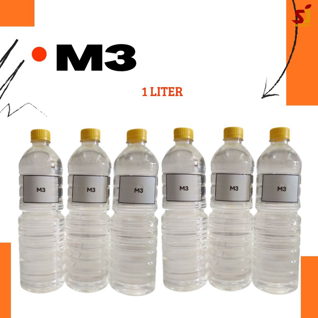 Minyak M3 Pembersih Tinta Sablon 1 Liter