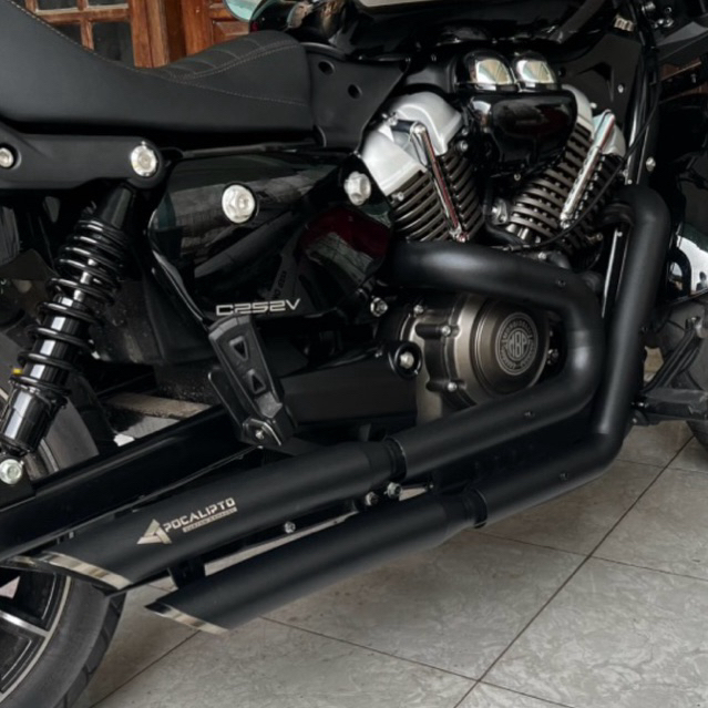 knalpot morbidelli c252v type Big Radius apocalipto